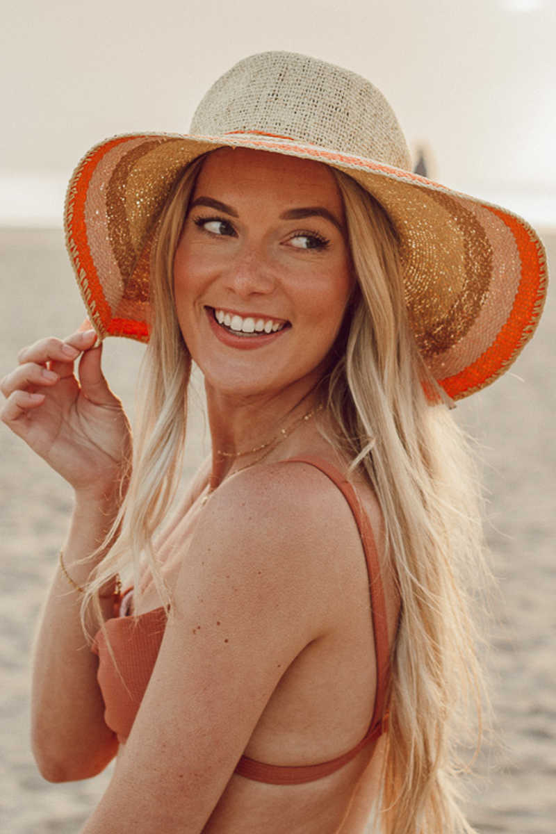 Sun Worshiper Hat - Orange