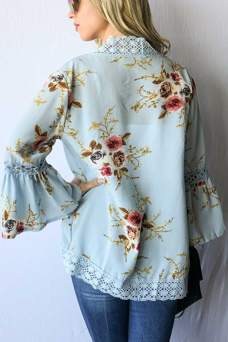 Tropical Ease Kimono / Cardigan