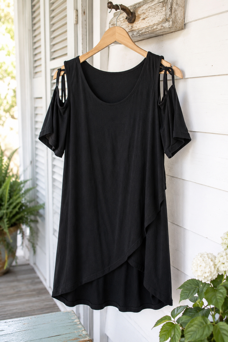 Sweet Tease Top - Black