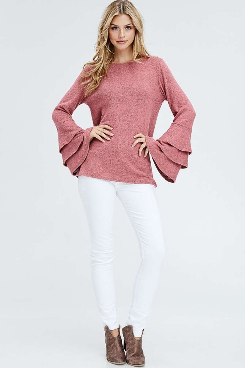 Rule The Scene - Bell Sleeve Sweater