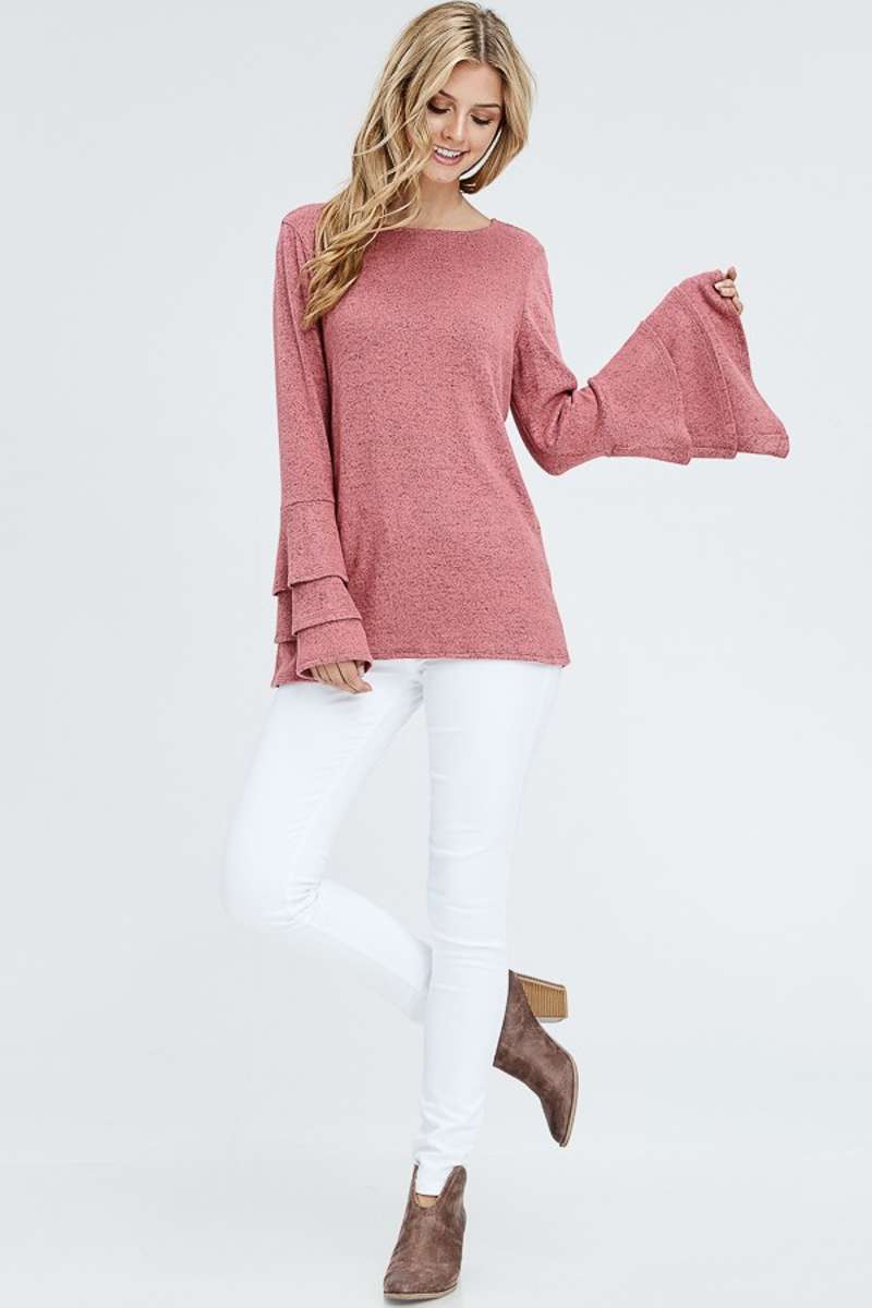 Rule The Scene - Bell Sleeve Sweater