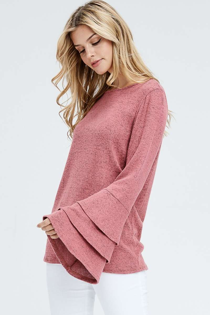 Rule The Scene - Bell Sleeve Sweater