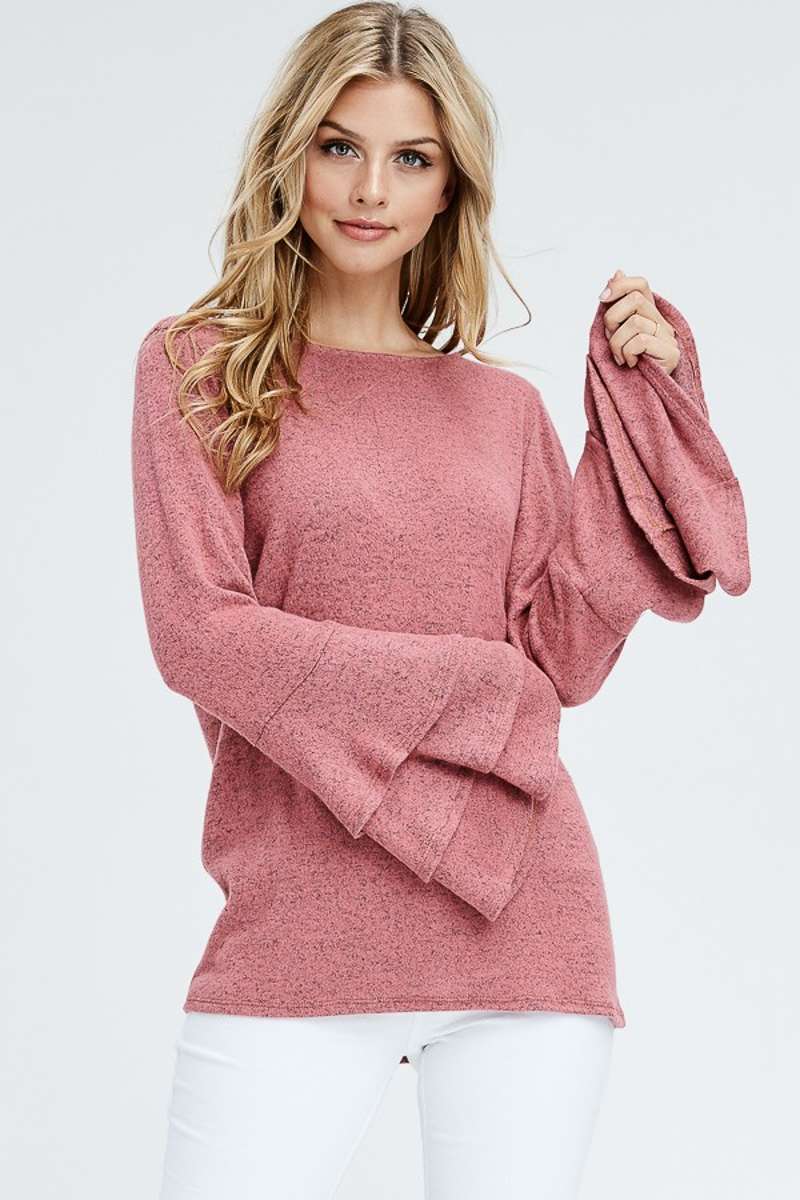 Rule The Scene - Bell Sleeve Sweater