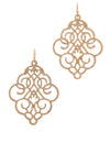Accent You - Drop Earrings Gold