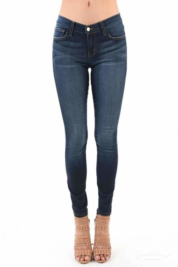 Always Stand Tall - Dark Skinny Jeans