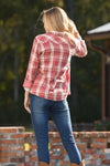 Clothes To Your Heart - Flannel Shirt Red