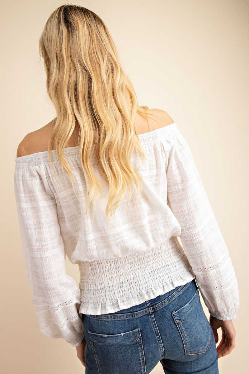 Flawless Romance - Off the Shoulder Top