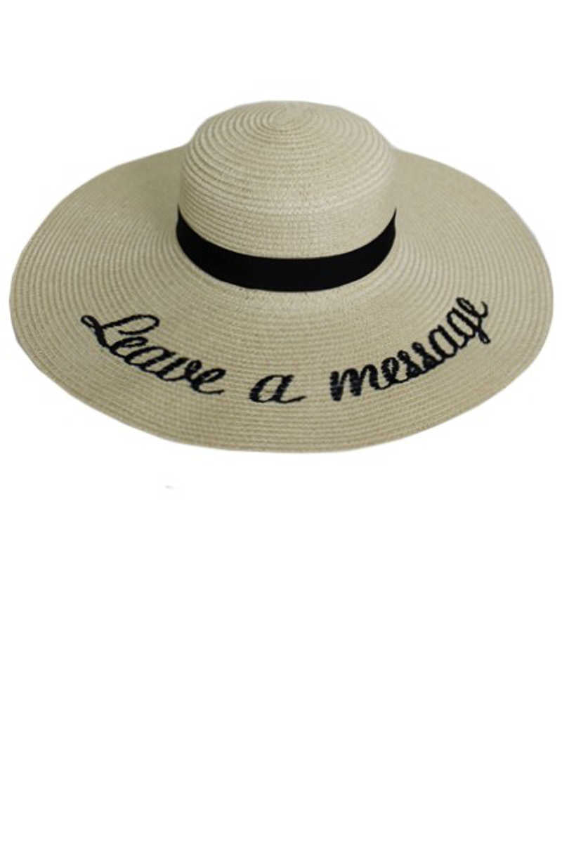 For the Sun of it! - Leave A Message Sun Hat