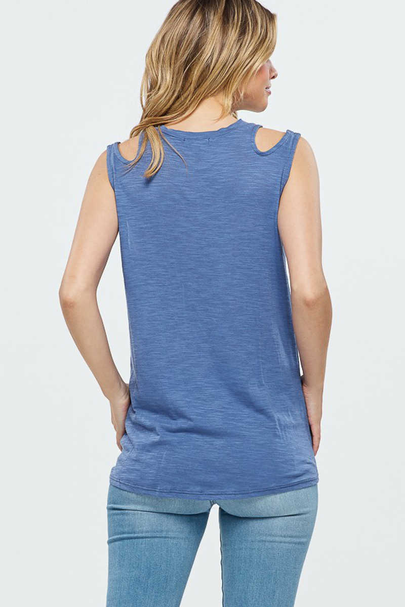 Forget Me Knots Tank Top - Blue