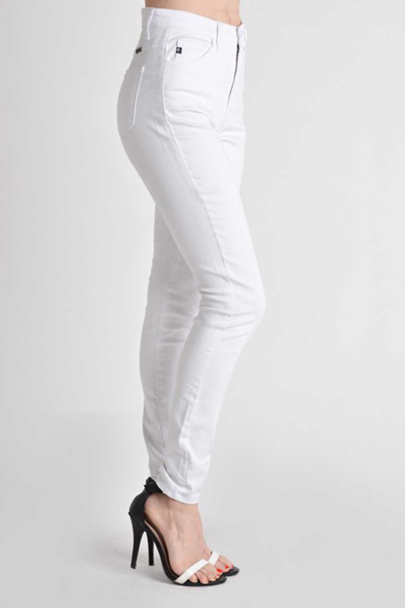 From The Ground Up - White Skinny Jeans