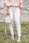 From The Ground Up - White Skinny Jeans