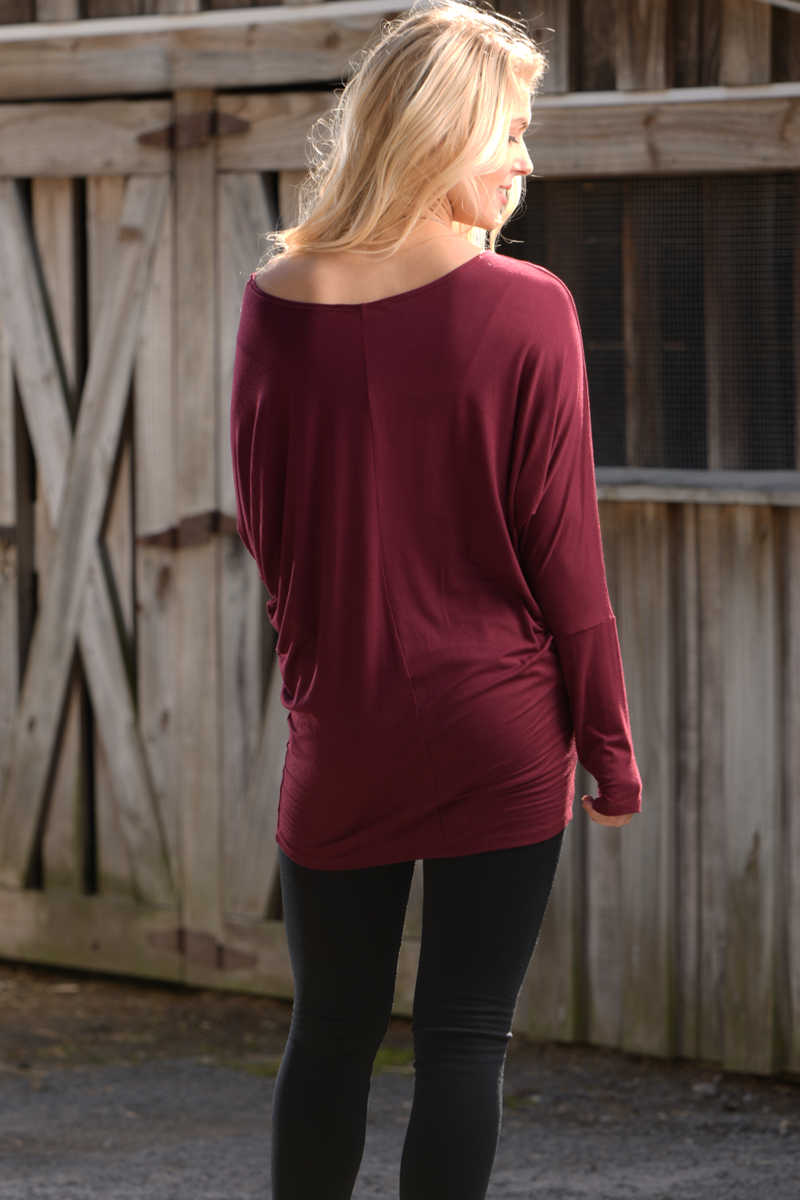 Get the Inside Scoop - Dolman Shirt