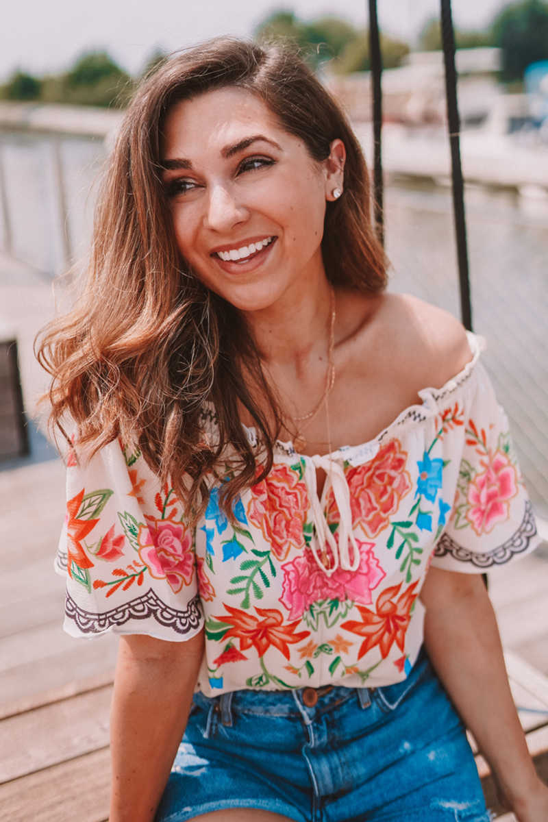 Honest 2 Goodness - Off the Shoulder Top in Ivory