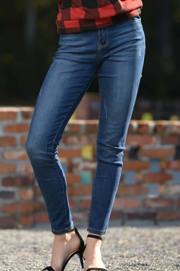 Jean West - Dark Skinny Jeans