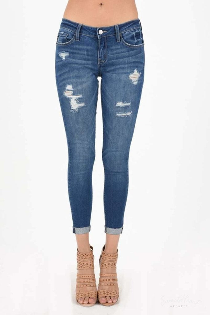 Kicks & Pockets Skinny Jeans