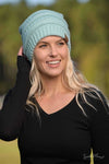Knit Me With Your Best Shot - Solid Beanies One Size / Mint