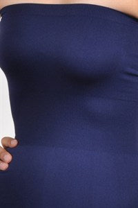 Perfect Silhouette - Strapless Tube Dress