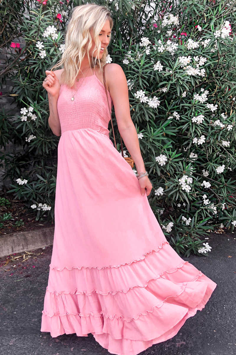 Sugar And Spice - Maxi Dress Pink