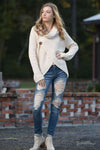 Wrap Me In Love Sweater - Ivory Sweaters